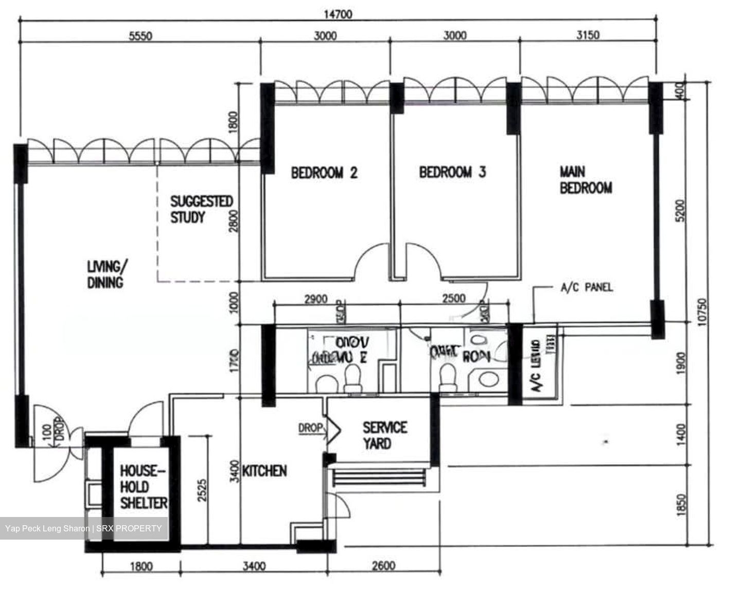 Blk 219C Linear Green @ Bedok (Bedok), HDB 5 Rooms #557371451